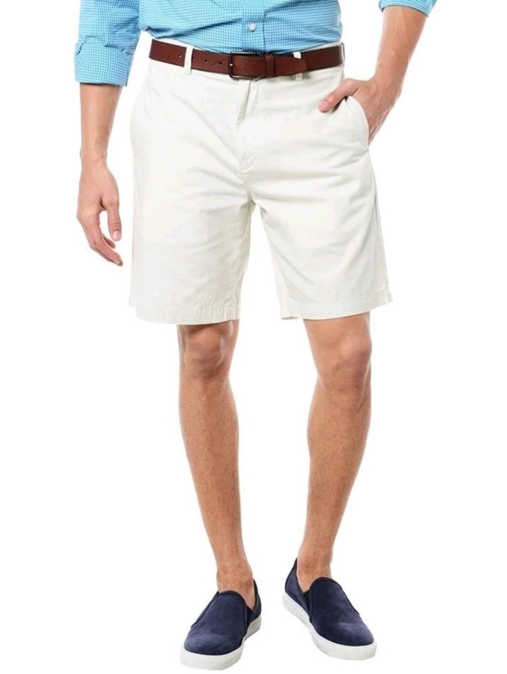 Vineyard Vines Mens 9 Inch Classic Fit Club  Shorts Size 33 WHITE